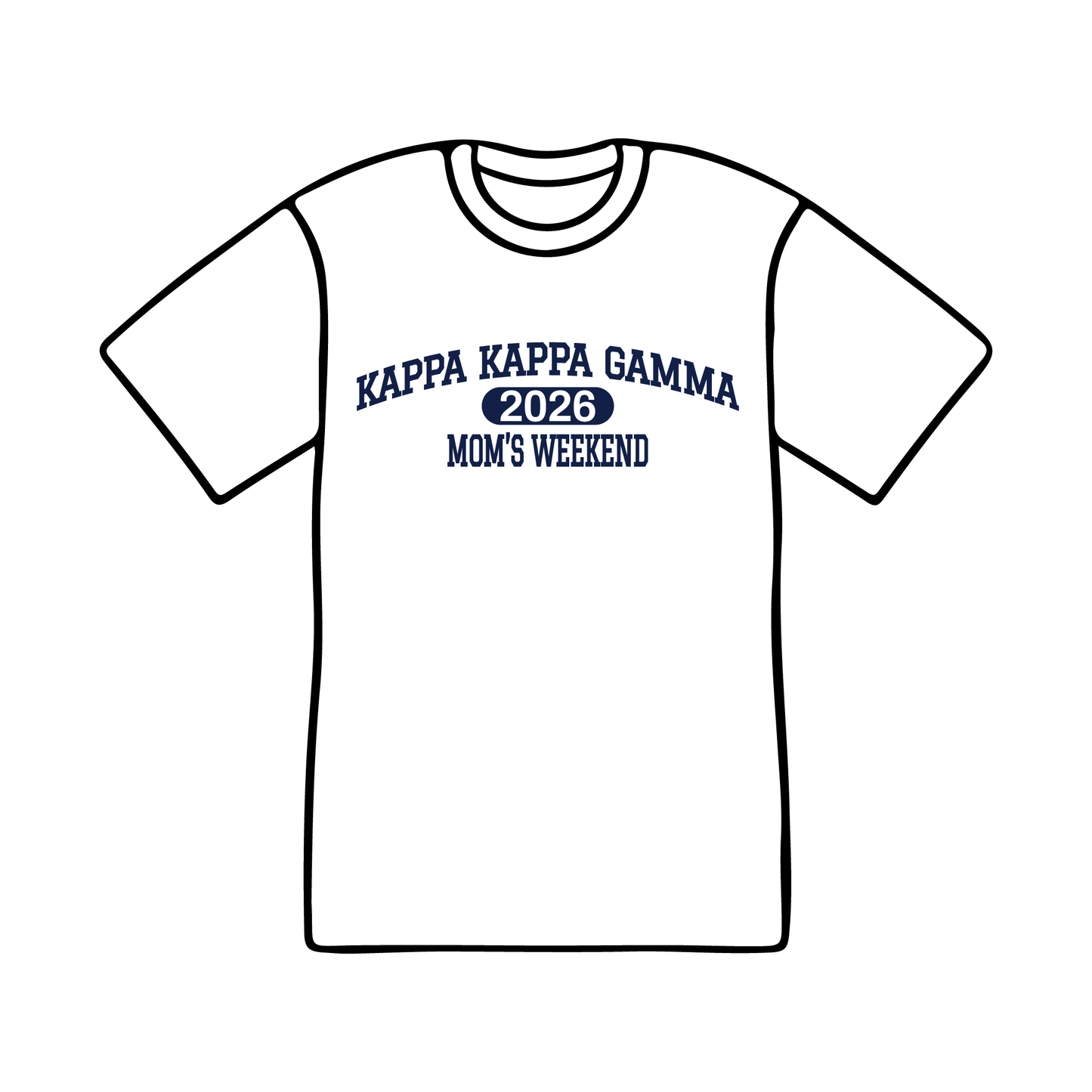 University of Missouri x Kappa Kappa Gamma 'Mom's Weekend' White Tshirt