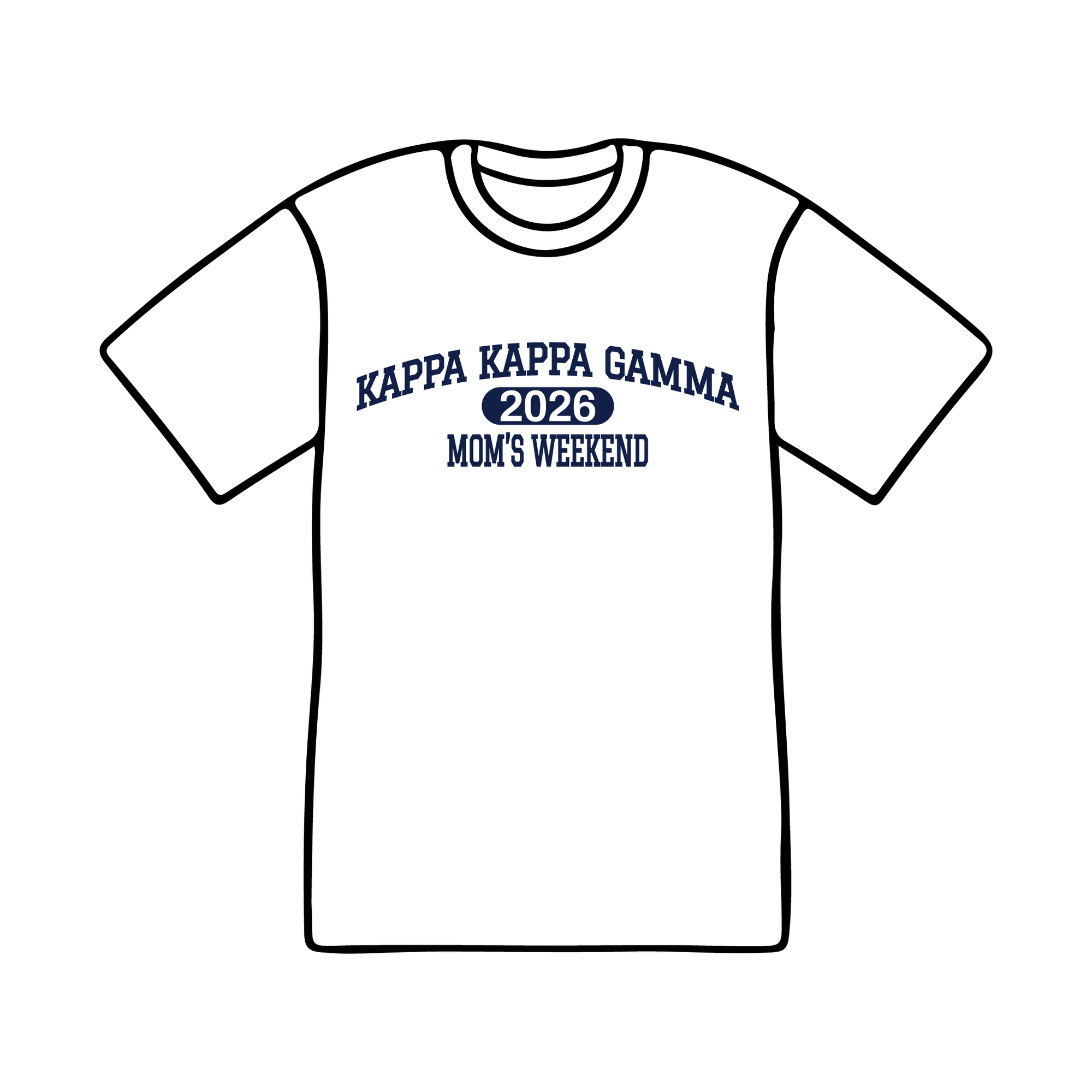 University of Missouri x Kappa Kappa Gamma 'Mom's Weekend' White Tshirt