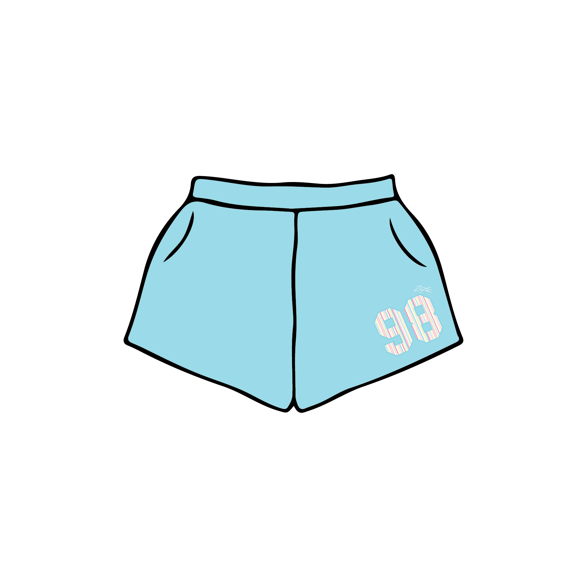 University of Missouri x Zeta Tau Alpha 'Spring PR' Shorts