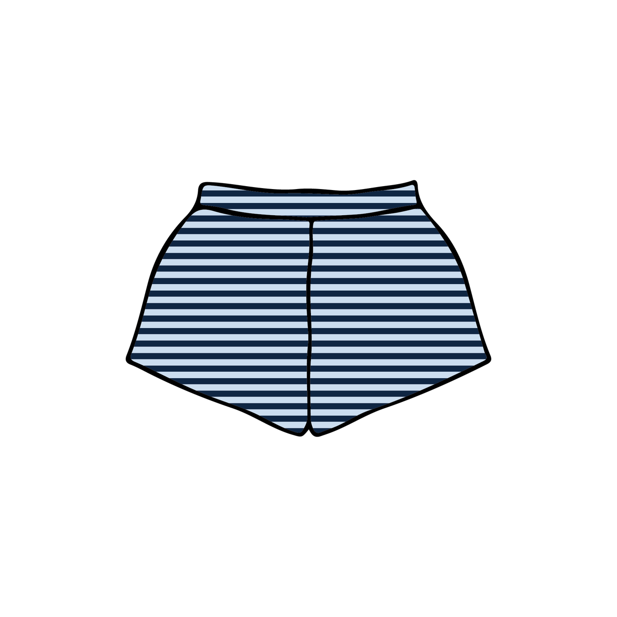 University of North Carolina Wilmington x Chi Omega 'Merch Drop' Shorts