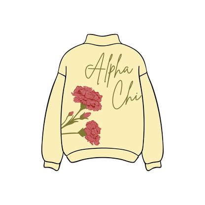 University of Oregon x Alpha Chi Omega 'Spring Term Merch' Mockneck