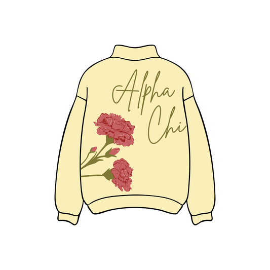 University of Oregon x Alpha Chi Omega 'Spring Term Merch' Mockneck