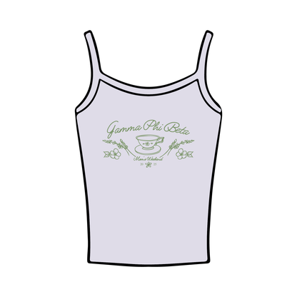 University of Oregon x Gamma Phi Beta 'Mom’s Weekend' Spaghetti Tank Top