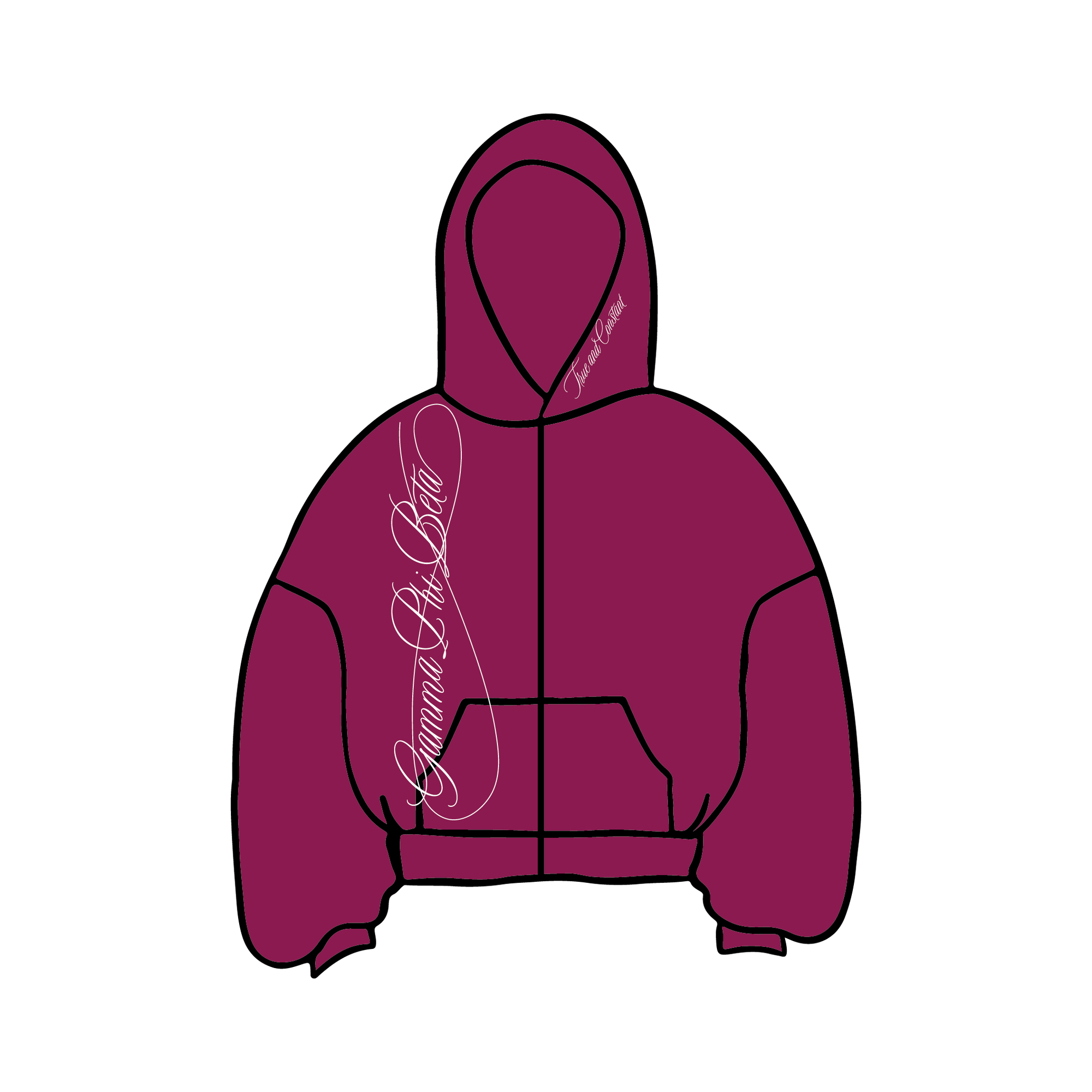 University of Oregon x Gamma Phi Beta 'Winter Merch Drop' Hoodie