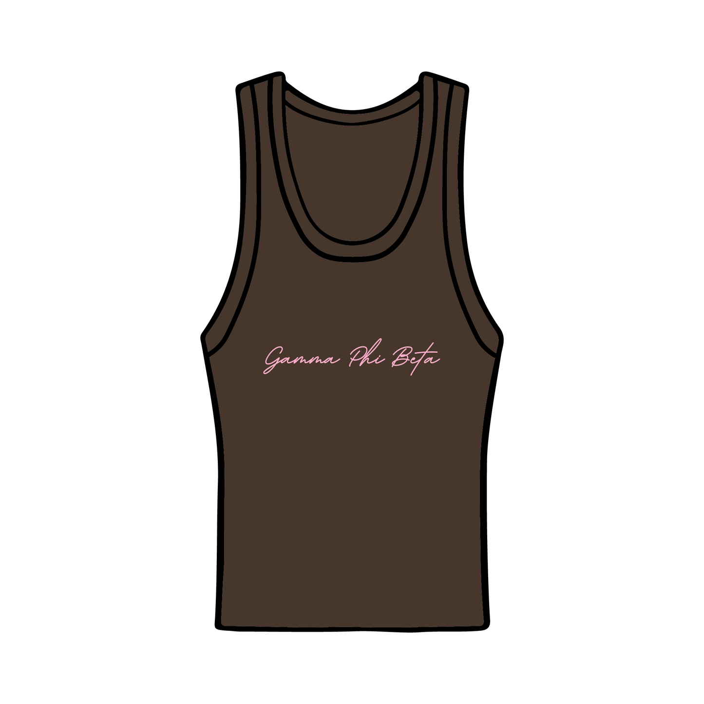 University of Oregon x Gamma Phi Beta 'Fall Merch Drop' Tank Top