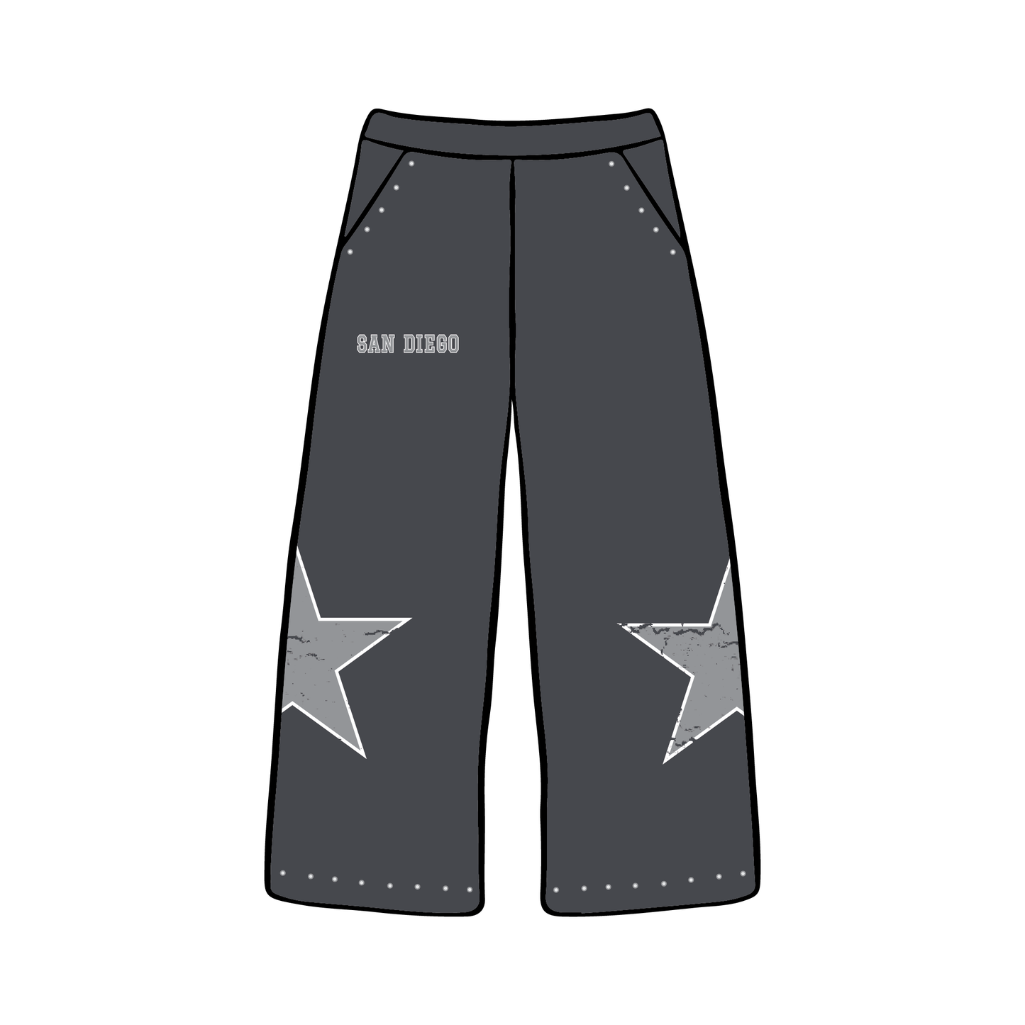 University of San Diego x Alpha Chi Omega 'Exec Merch' Sweatpants