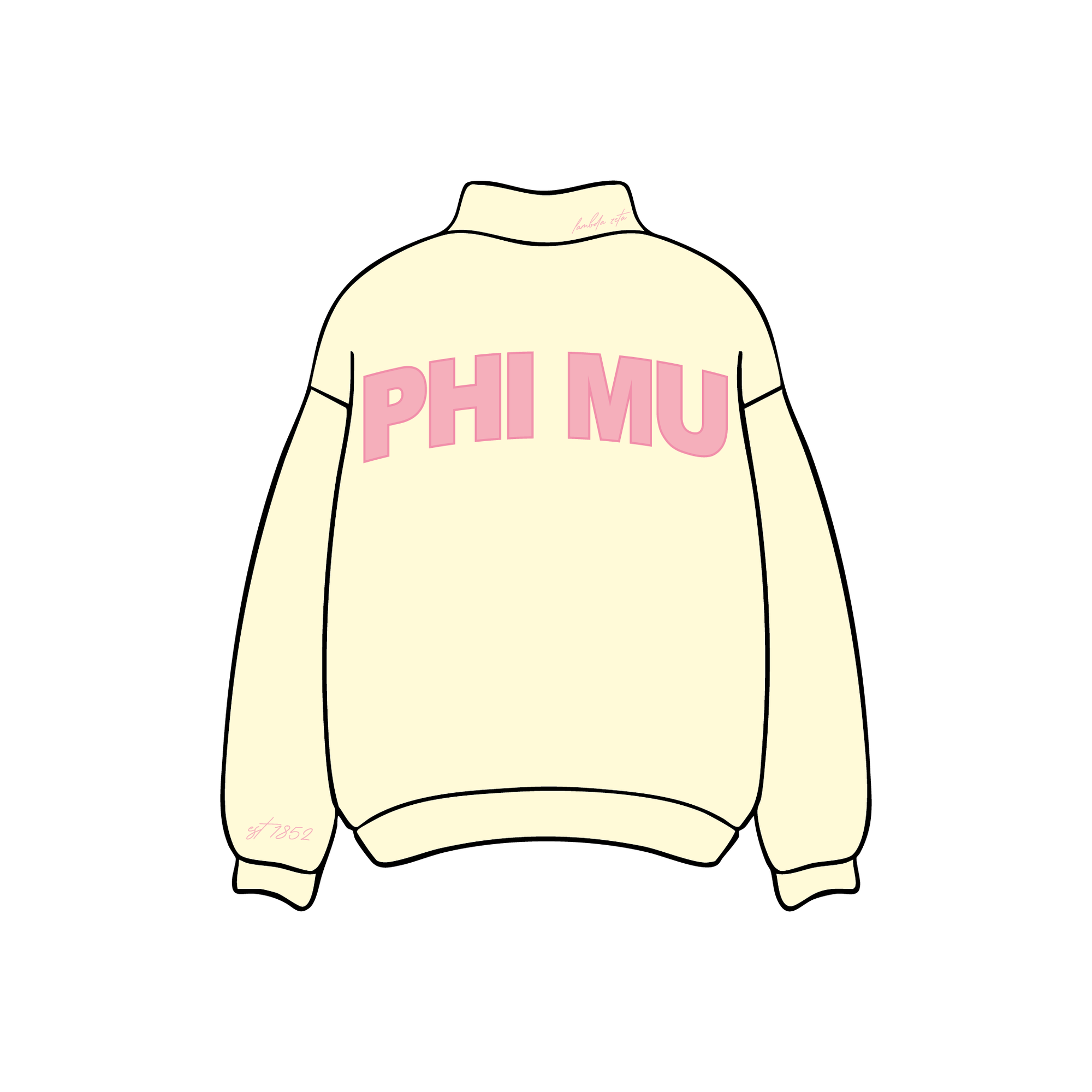 University of South Carolina-Upstate x Phi Mu 'Valentine' Mockneck