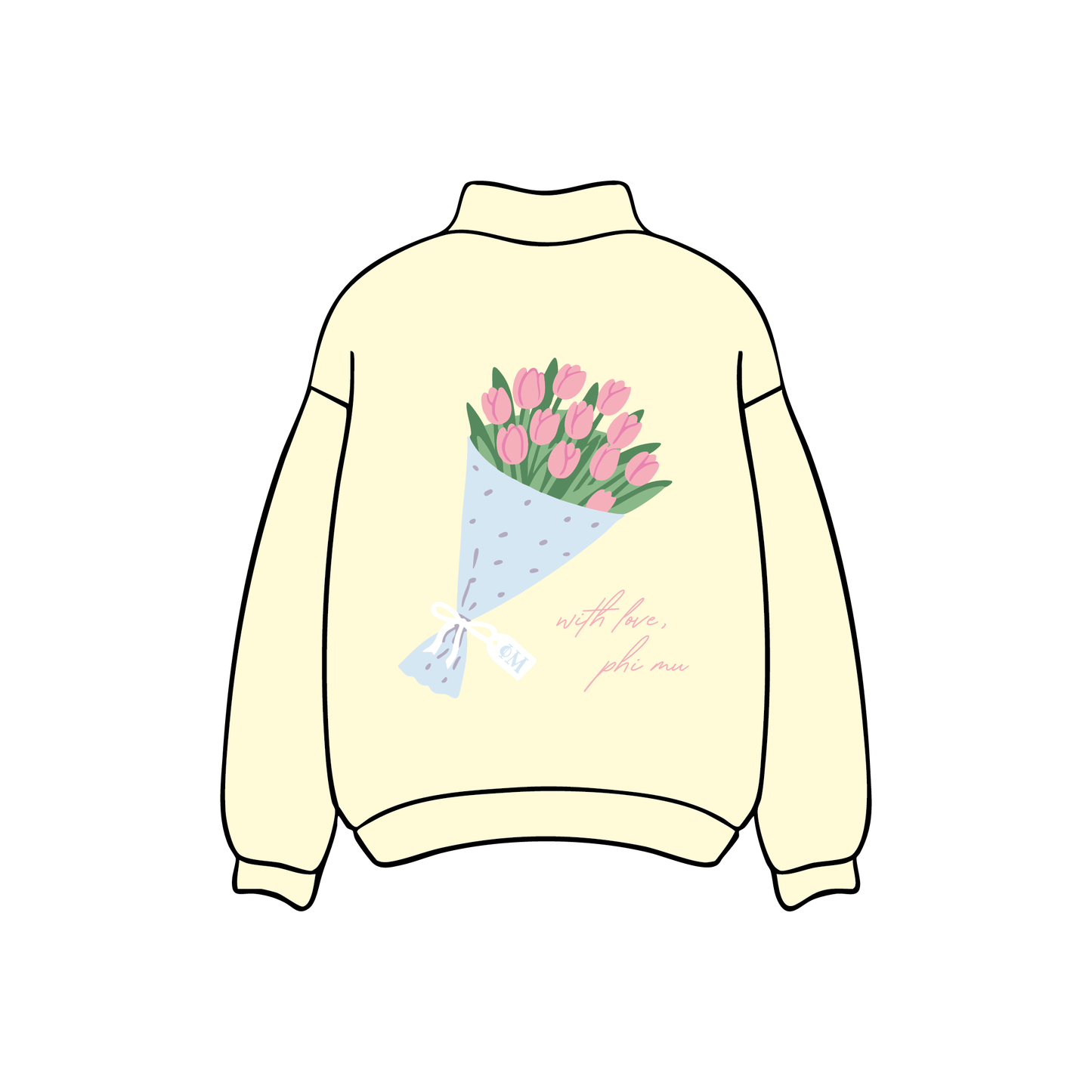 University of South Carolina-Upstate x Phi Mu 'Valentine' Mockneck