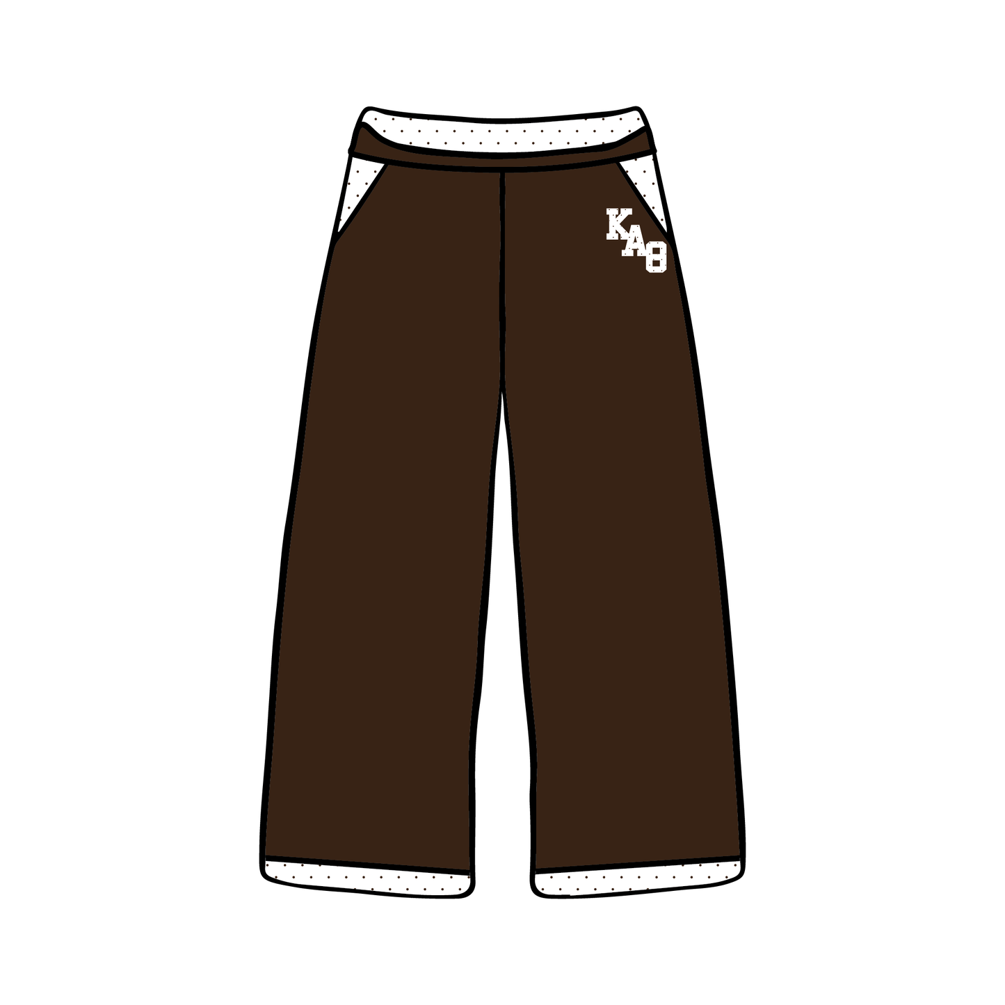 University of South Dakota x Kappa Alpha Theta 'Spring Sweat Set' Sweatpants