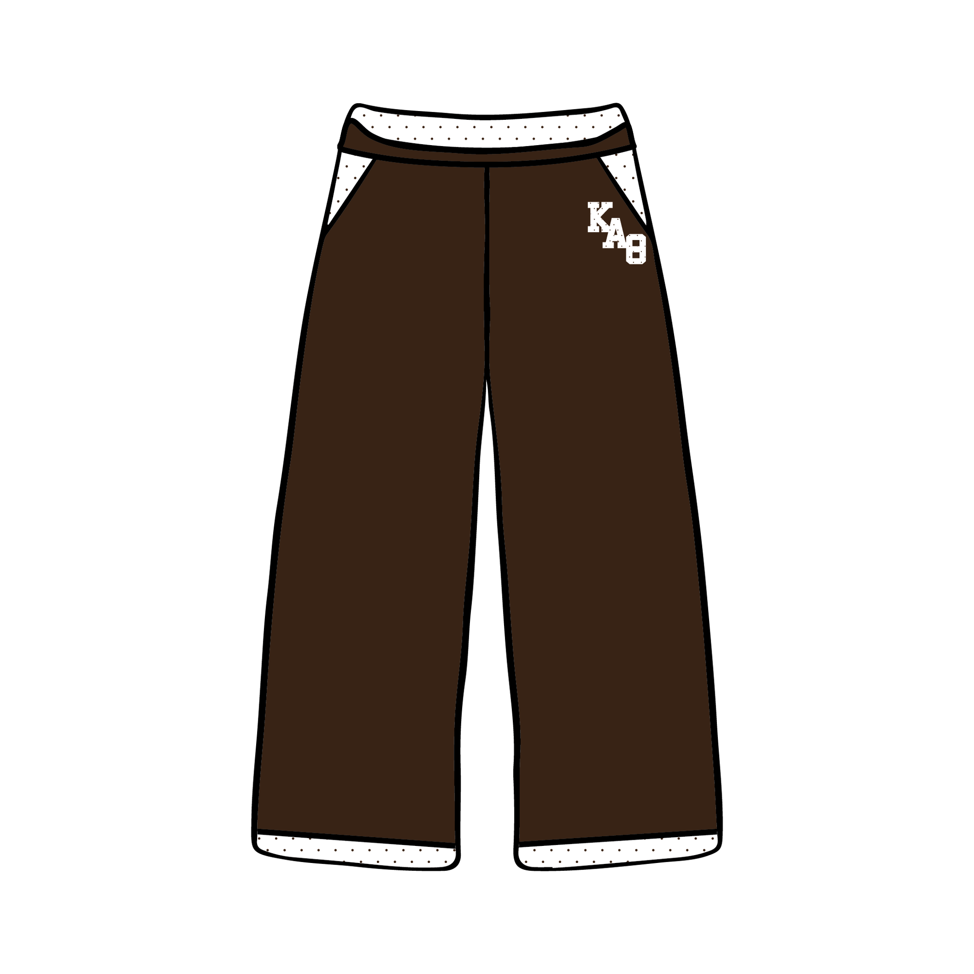 University of South Dakota x Kappa Alpha Theta 'Spring Sweat Set' Sweatpants