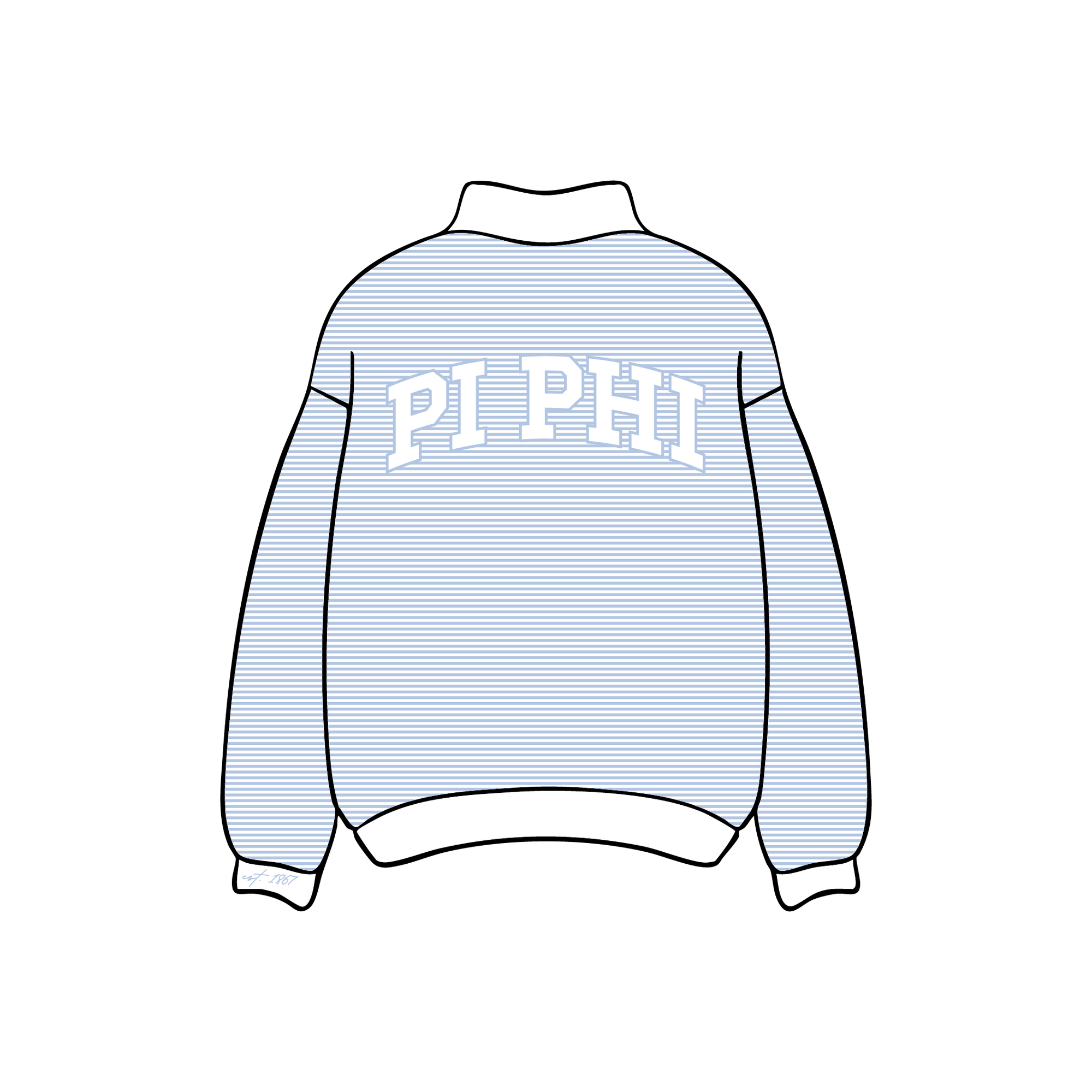 University of South Dakota x Pi Beta Phi 'Spring Sets' Mockneck