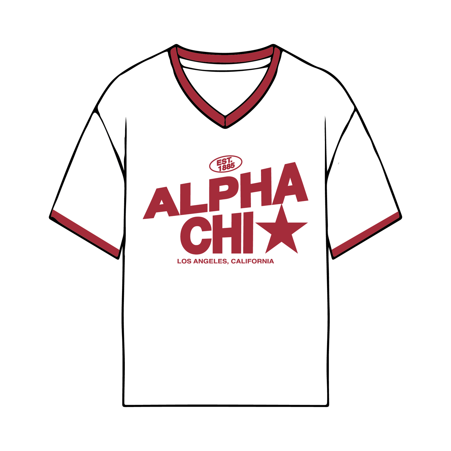 University of Southern California x Alpha Chi Omega 'Philanthropy Event' Football Jersey