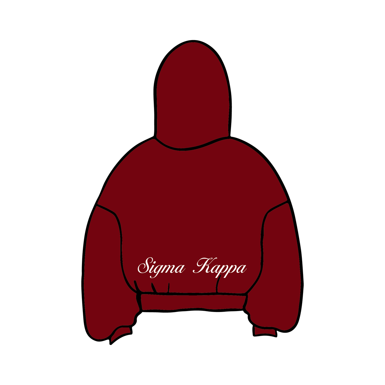 University of Tampa x Sigma Kappa 'No Specific Event' Hoodie