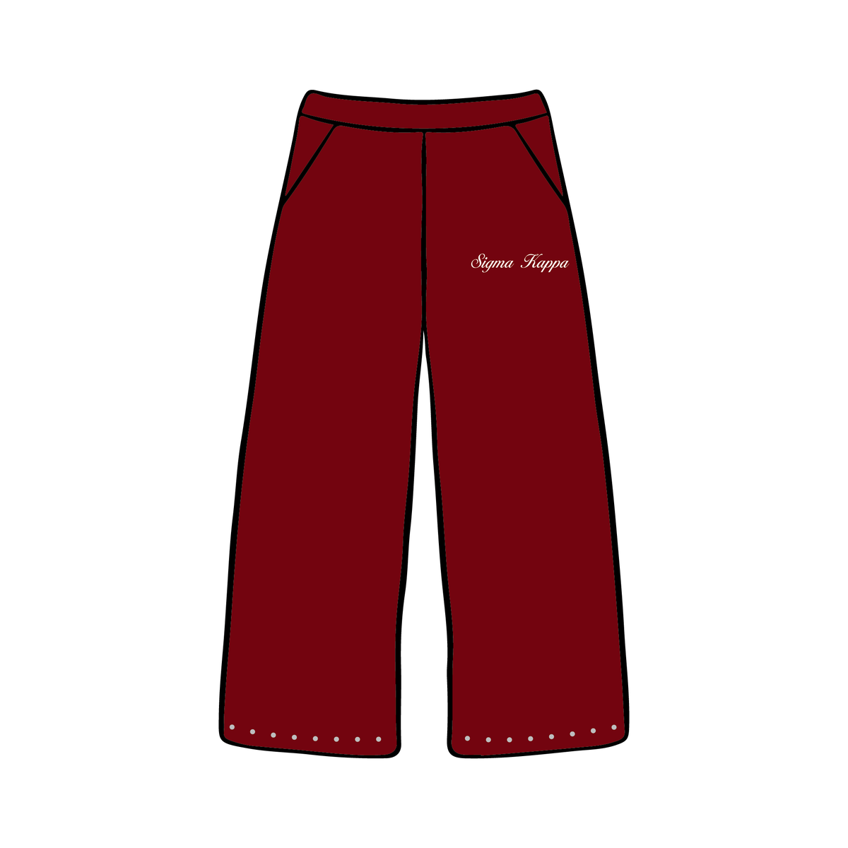 University of Tampa x Sigma Kappa 'No Specific Event' Sweatpants