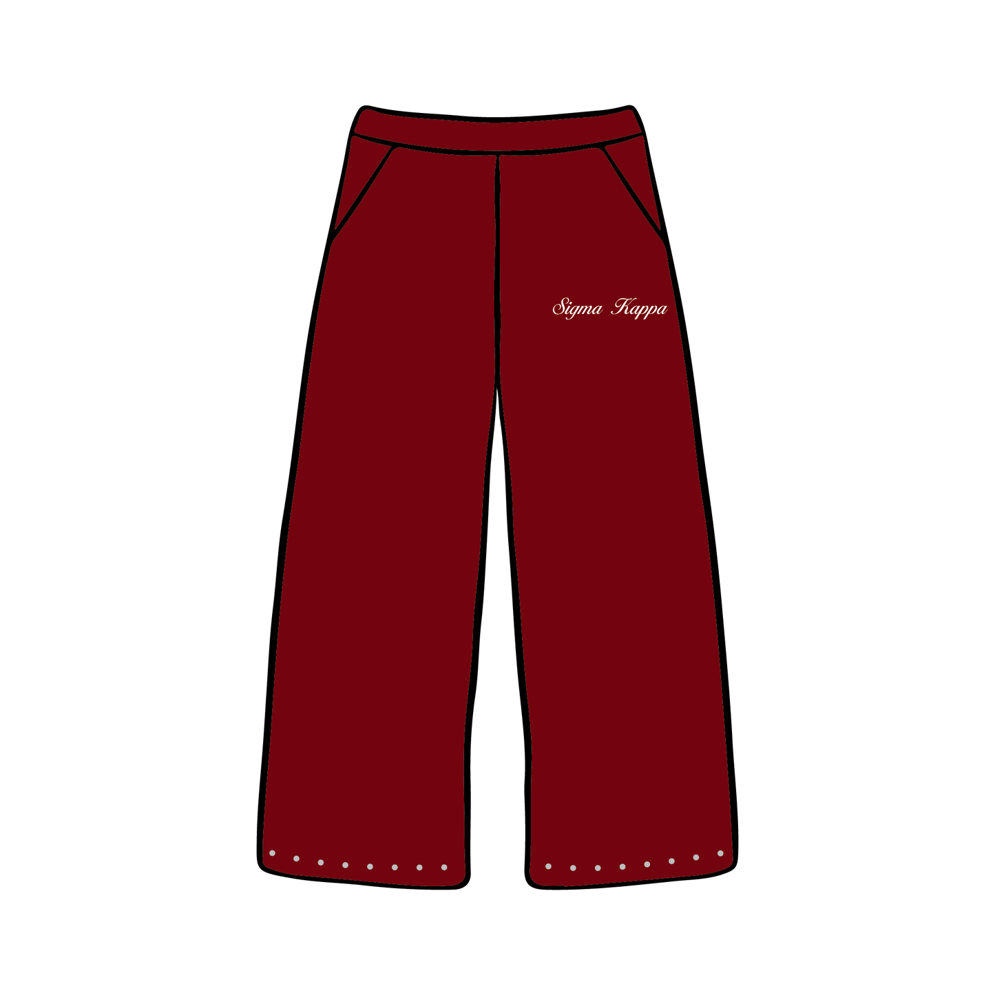 University of Tampa x Sigma Kappa 'No Specific Event' Sweatpants