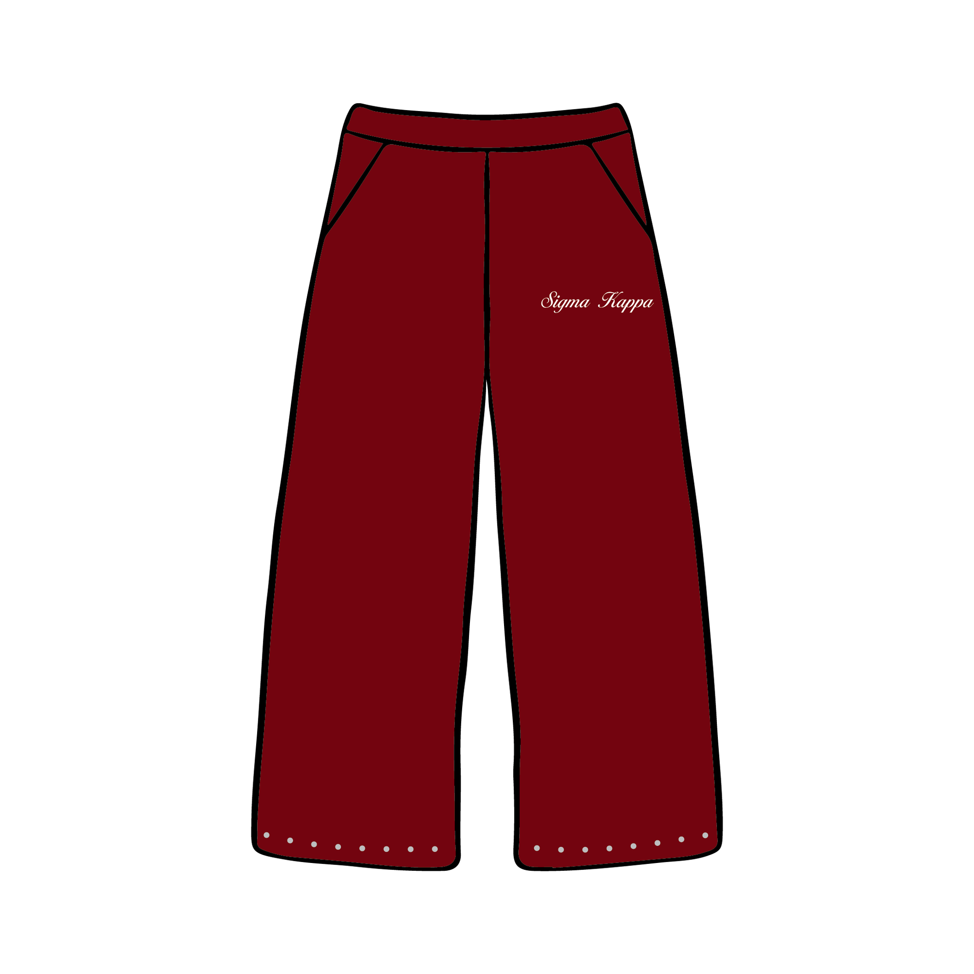University of Tampa x Sigma Kappa 'No Specific Event' Sweatpants