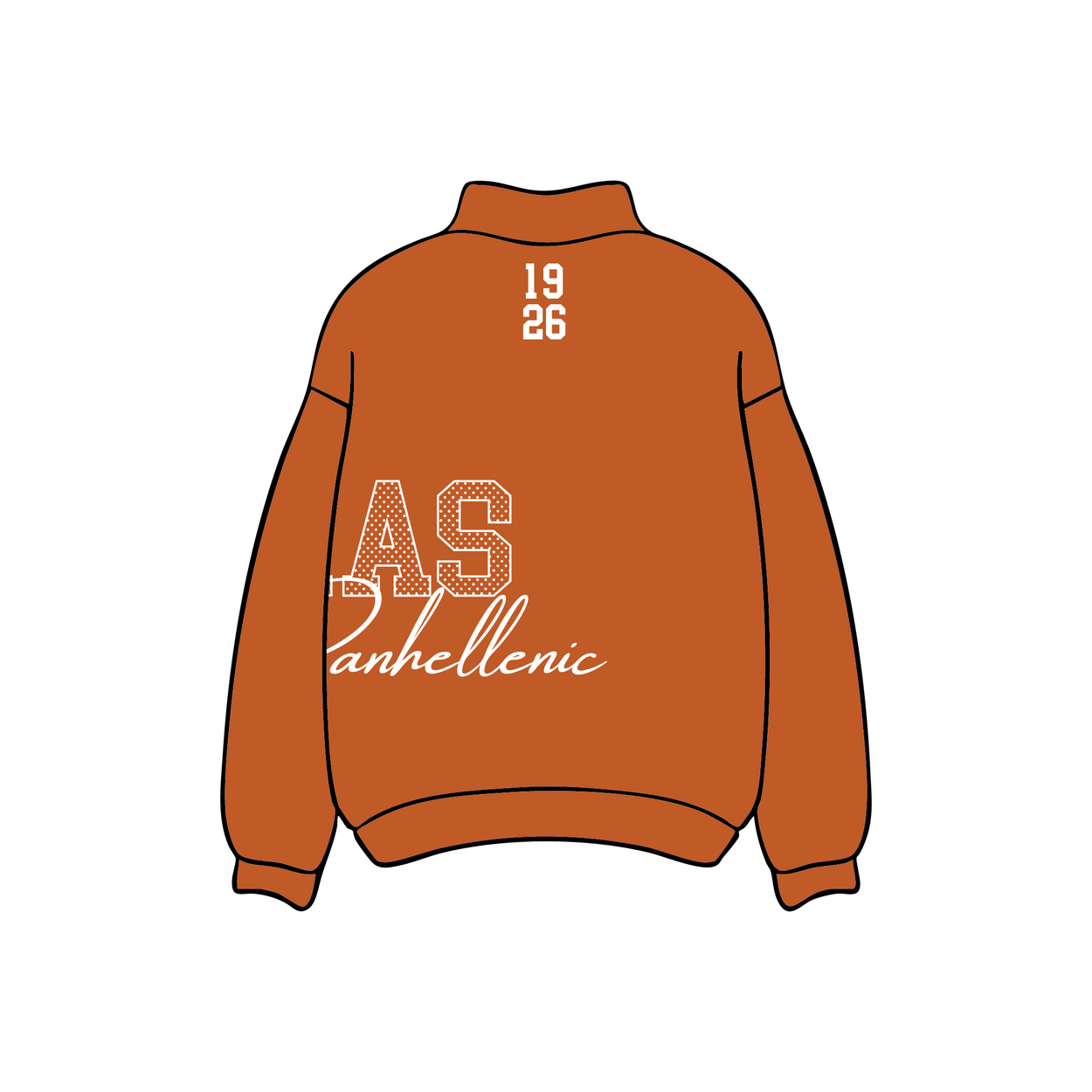 University of Texas at Austin x Alpha Chi Omega 'Executive Board' Mockneck