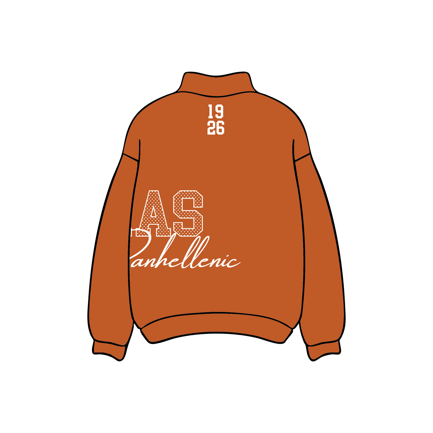 University of Texas at Austin x Alpha Chi Omega 'Executive Board' Mockneck