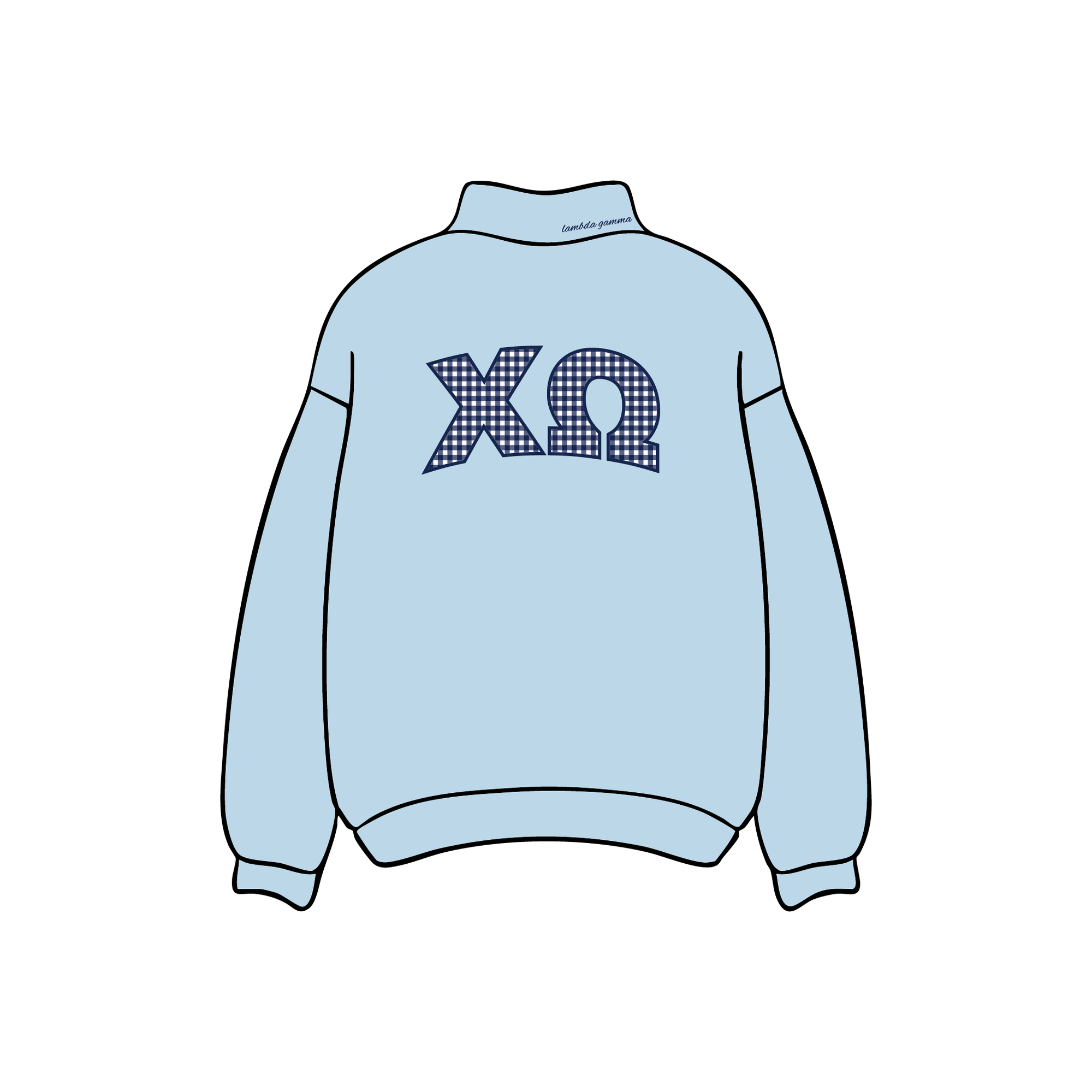 University of Virginia x Chi Omega 'Spring 2026 Merch Pack' Mockneck