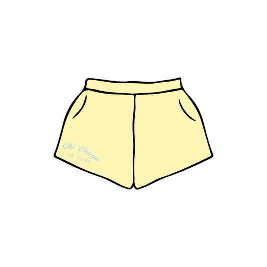 University of Washington x Chi Omega 'Work Week 2025' Sweatshorts