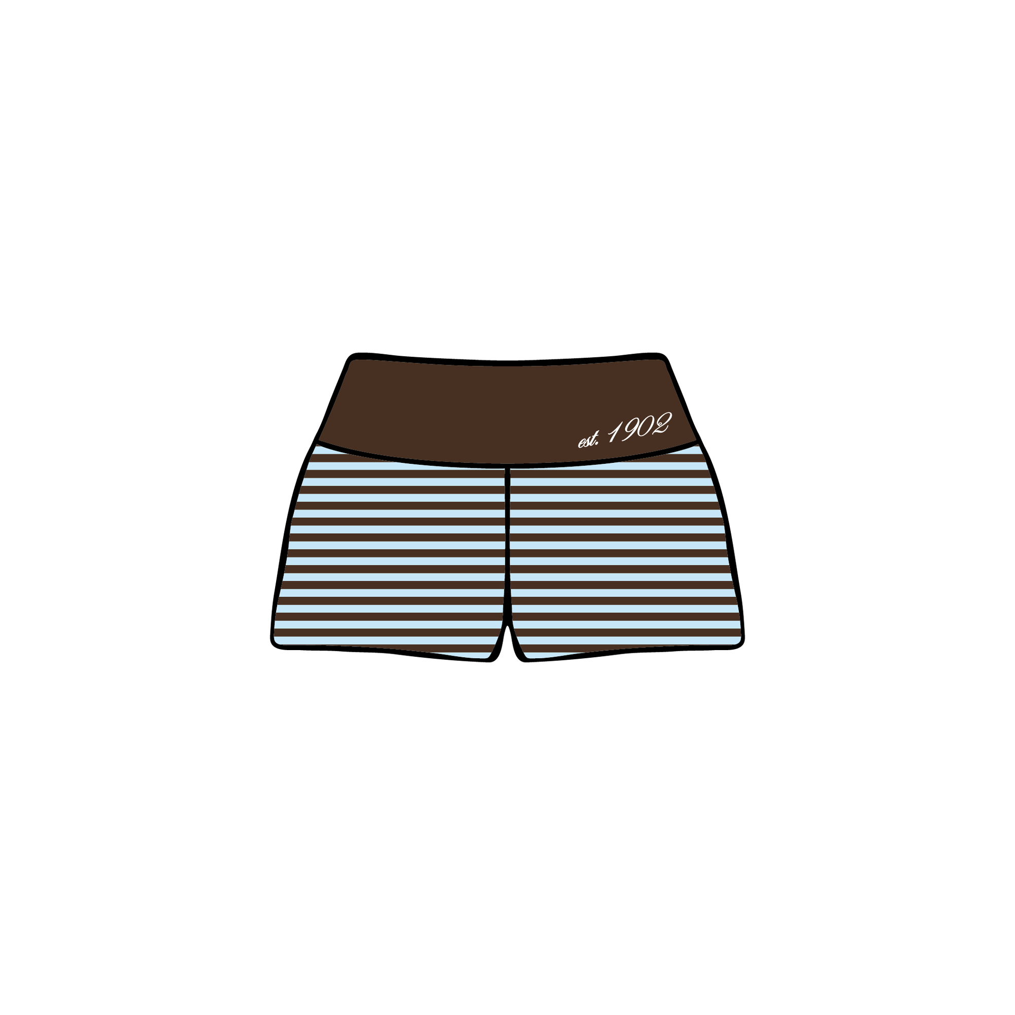 University of Washington x Delta Zeta 'Spring Quarter Merch' Shorts