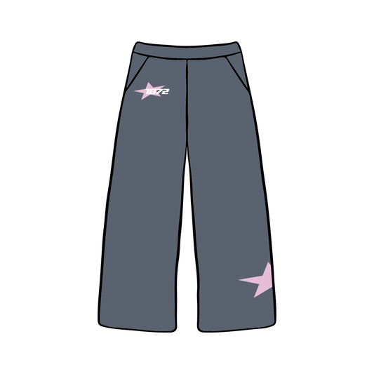 University of Wisconsin-Madison x Alpha Phi 'Spring Merch 2025' Wide-leg Sweatpants
