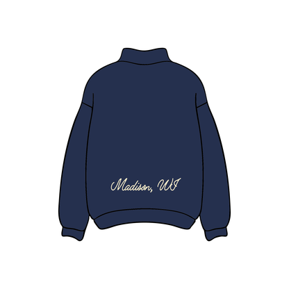 University of Wisconsin-Madison x Delta Gamma 'Senior Merch' Mockneck
