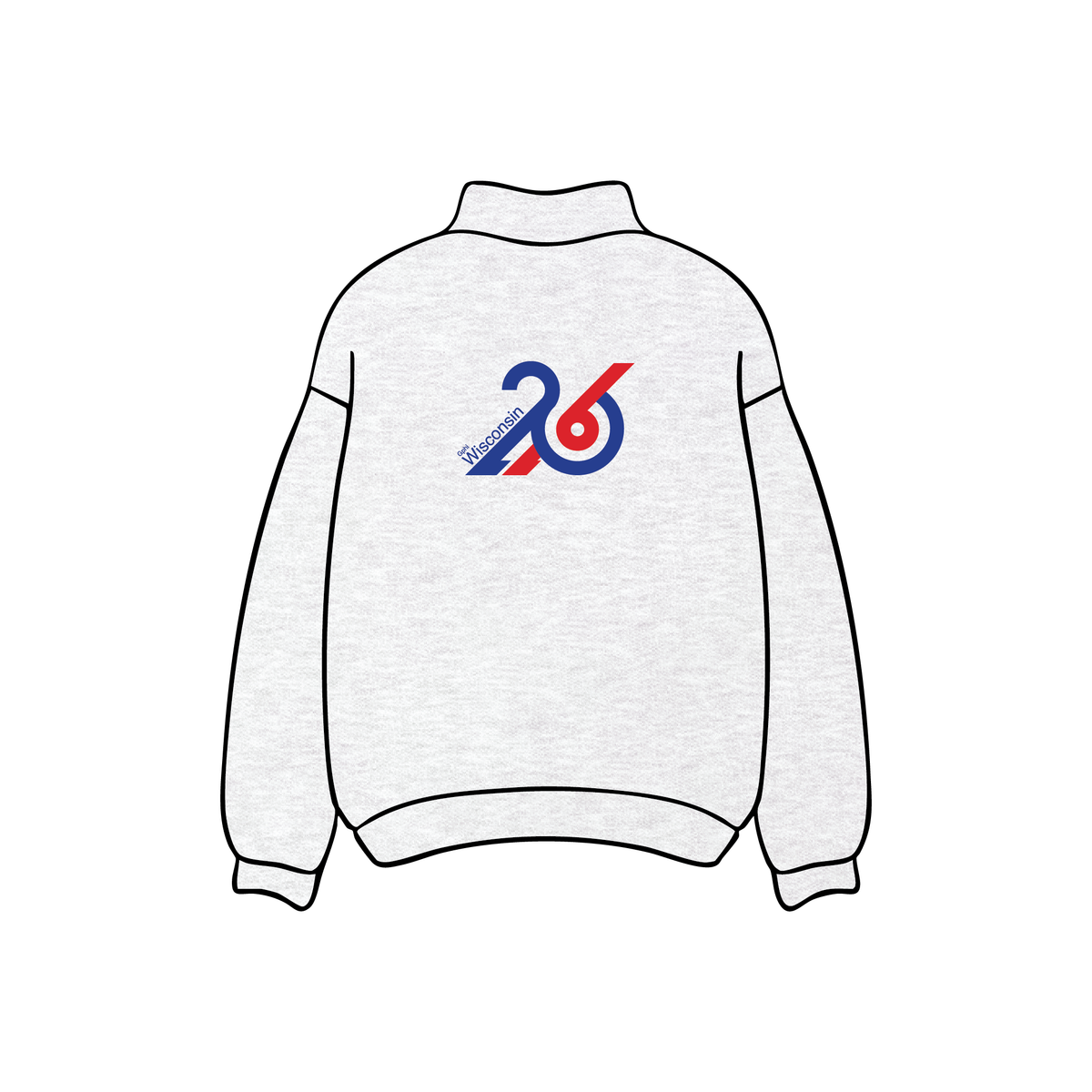 University of Wisconsin-Madison x Gamma Phi Beta 'Philanthropy' Mockneck