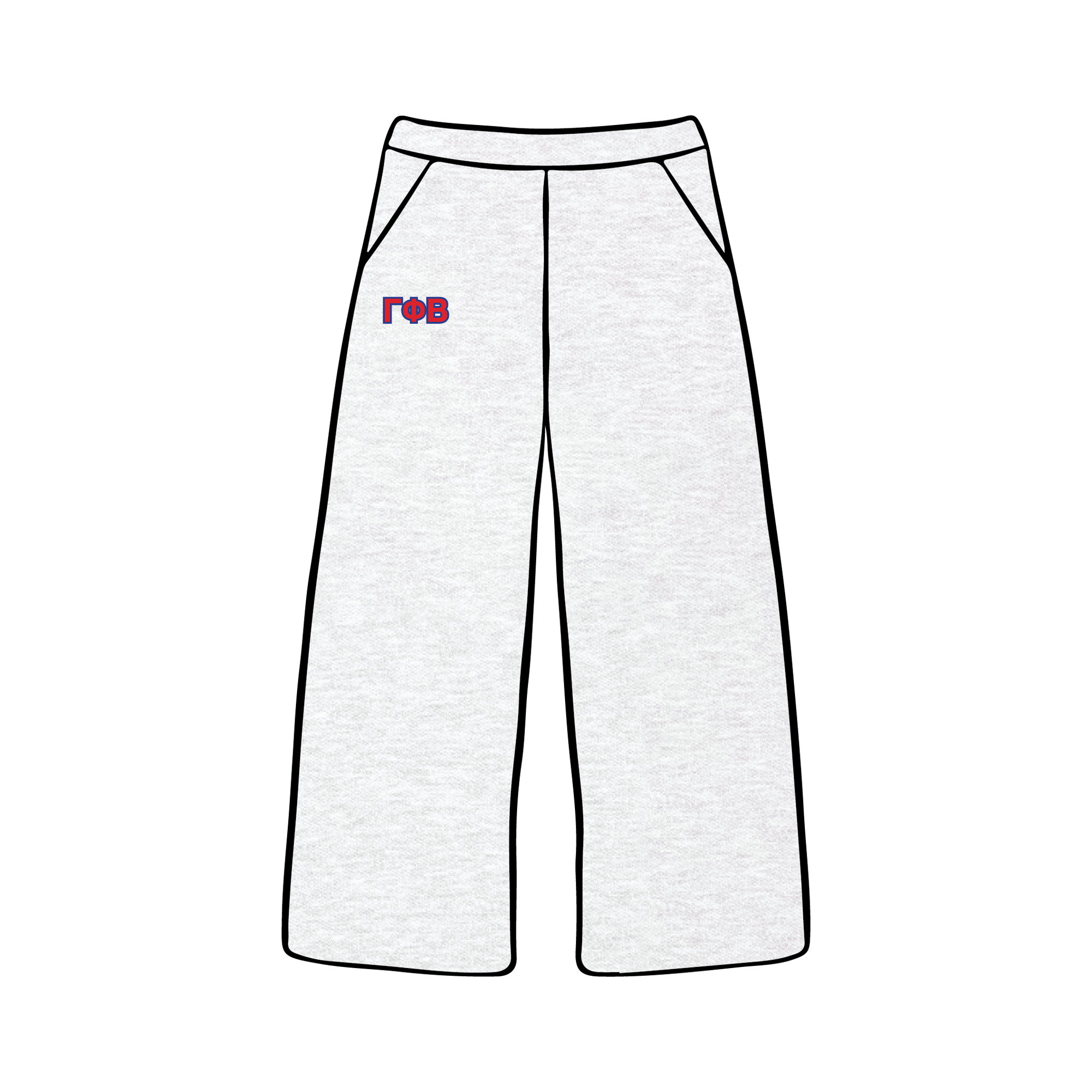 University of Wisconsin-Madison x Gamma Phi Beta 'Philanthropy' Sweatpants
