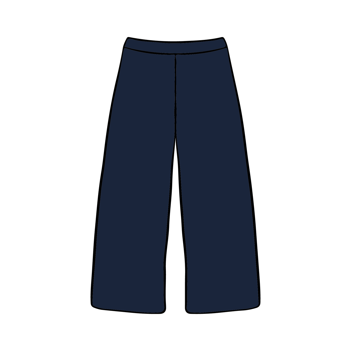 University of Wisconsin-Madison x Kappa Alpha Theta 'Fall Merch' Wide-leg Sweatpants