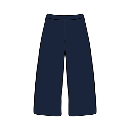 University of Wisconsin-Madison x Kappa Alpha Theta 'Fall Merch' Wide-leg Sweatpants