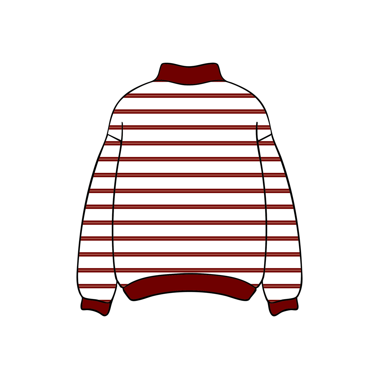 University of Wisconsin-Madison x Kappa Alpha Theta 'ValentinesDate Party merch' Mockneck