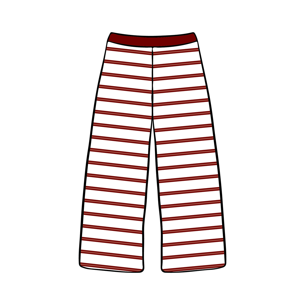 University of Wisconsin-Madison x Kappa Alpha Theta 'ValentinesDate Party merch' Sweatpants