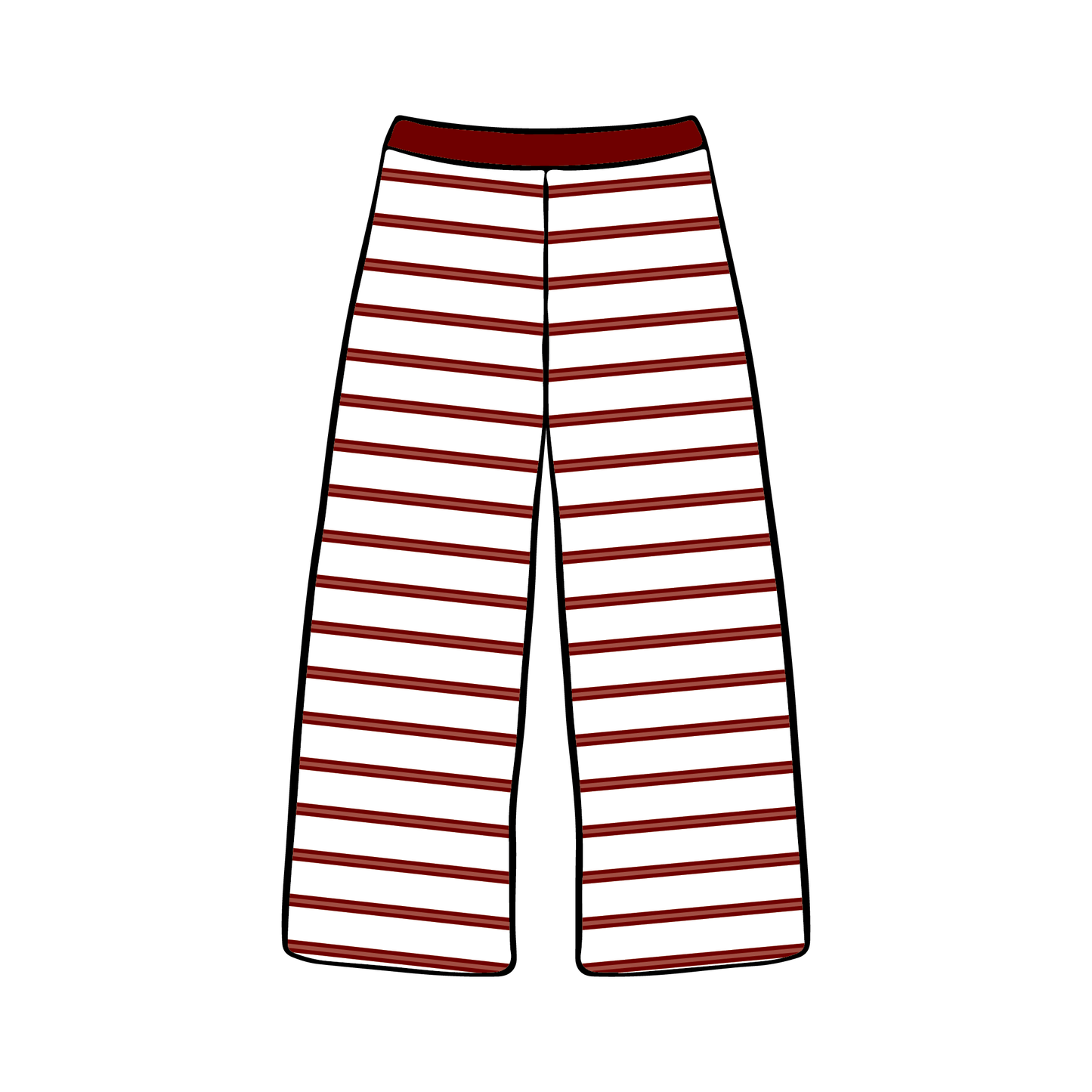 University of Wisconsin-Madison x Kappa Alpha Theta 'ValentinesDate Party merch' Sweatpants