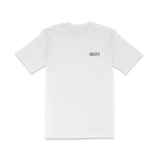 Skeen 'Heatwaves and Horizons' White Tee