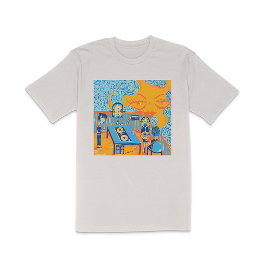 Skeen 'Heatwaves and Horizons' Cream Tee