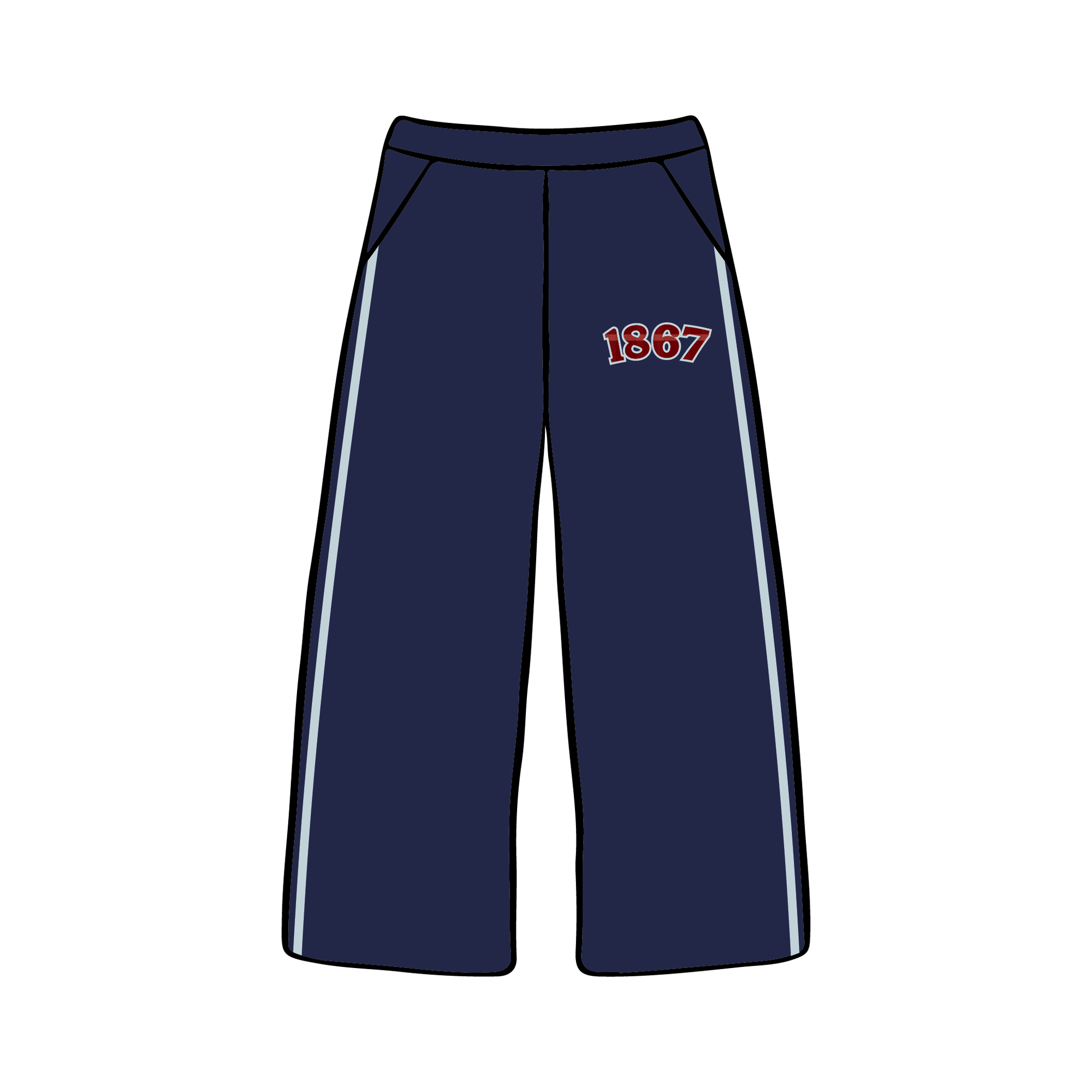 University of Wisconsin-Madison x Pi Beta Phi 'Date Party' Sweatpants