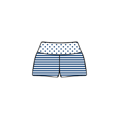 University of Wisconsin-Madison x Pi Beta Phi 'Formal' Foldover Shorts