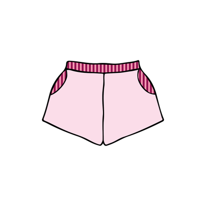 University of Wisconsin-Madison x Pi Beta Phi 'Live-ins Merch' Sweatshorts