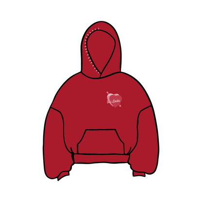 Villanova University x Delta Delta Delta 'Valentines Formal' Hoodie