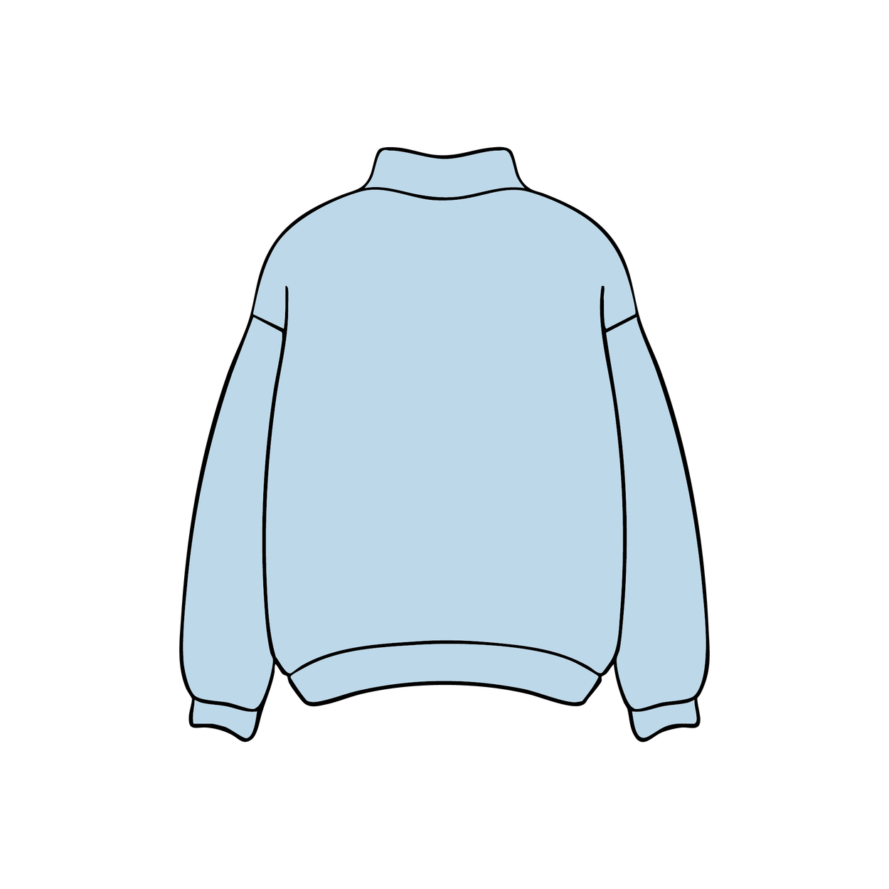 Virginia Polytechnic Institute and State University x Alpha Delta Pi 'General Drop' Mockneck