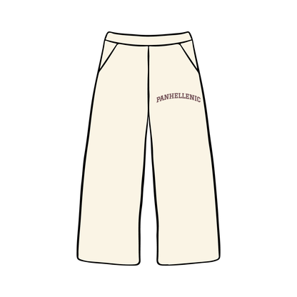 Virginia Polytechnic Institute and State University x Panhellenic 'General' Wide-leg Sweatpants