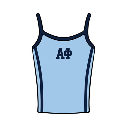 Virginia Polytechnic Institute and State University x Alpha Phi 'Fall Philanthropy' Spaghetti Tank Top