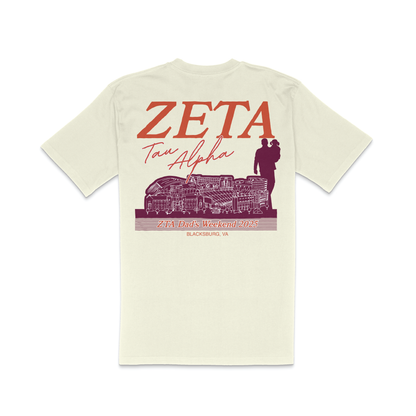 Virginia Polytechnic Institute and State University x Zeta Tau Alpha 'Dad's Weekend' Tee