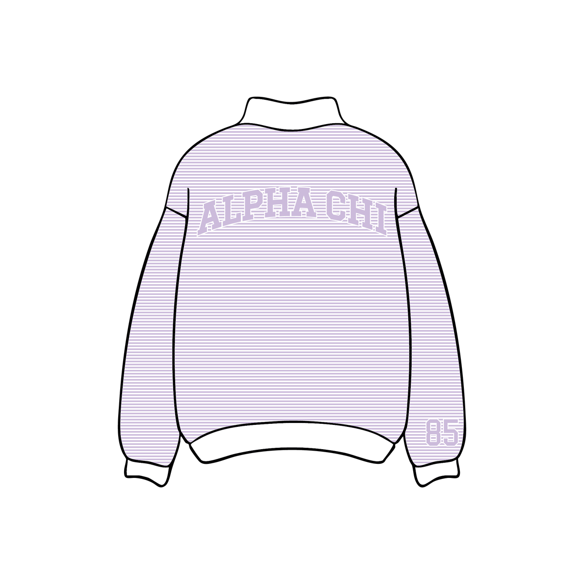 Washington State University x Alpha Chi Omega 'PR Merch' Mockneck