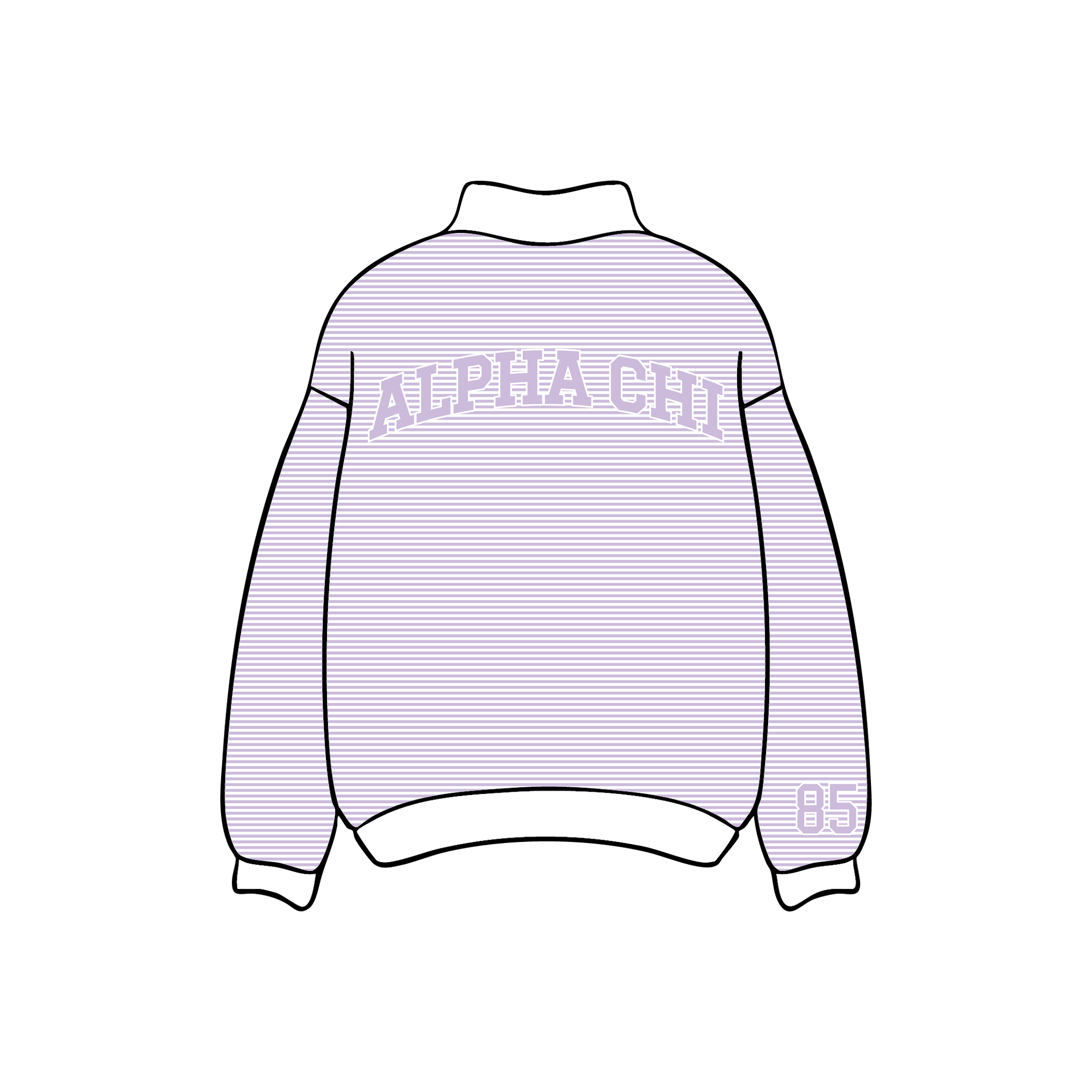Washington State University x Alpha Chi Omega 'PR Merch' Mockneck