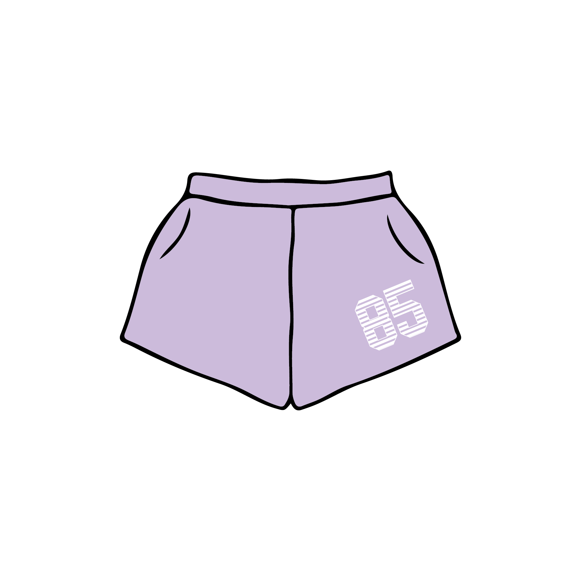 Washington State University x Alpha Chi Omega 'PR Merch' Sweatshorts