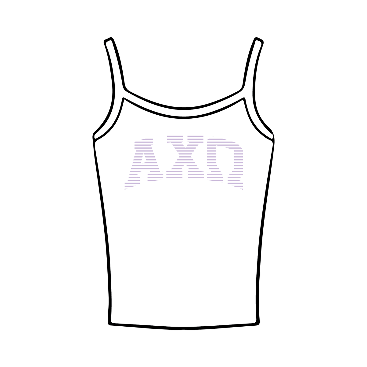 Washington State University x Alpha Chi Omega 'PR Merch' Tank