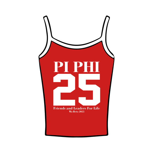 Washington State University x Pi Beta Phi 'Work Week' Spaghetti Tank Top