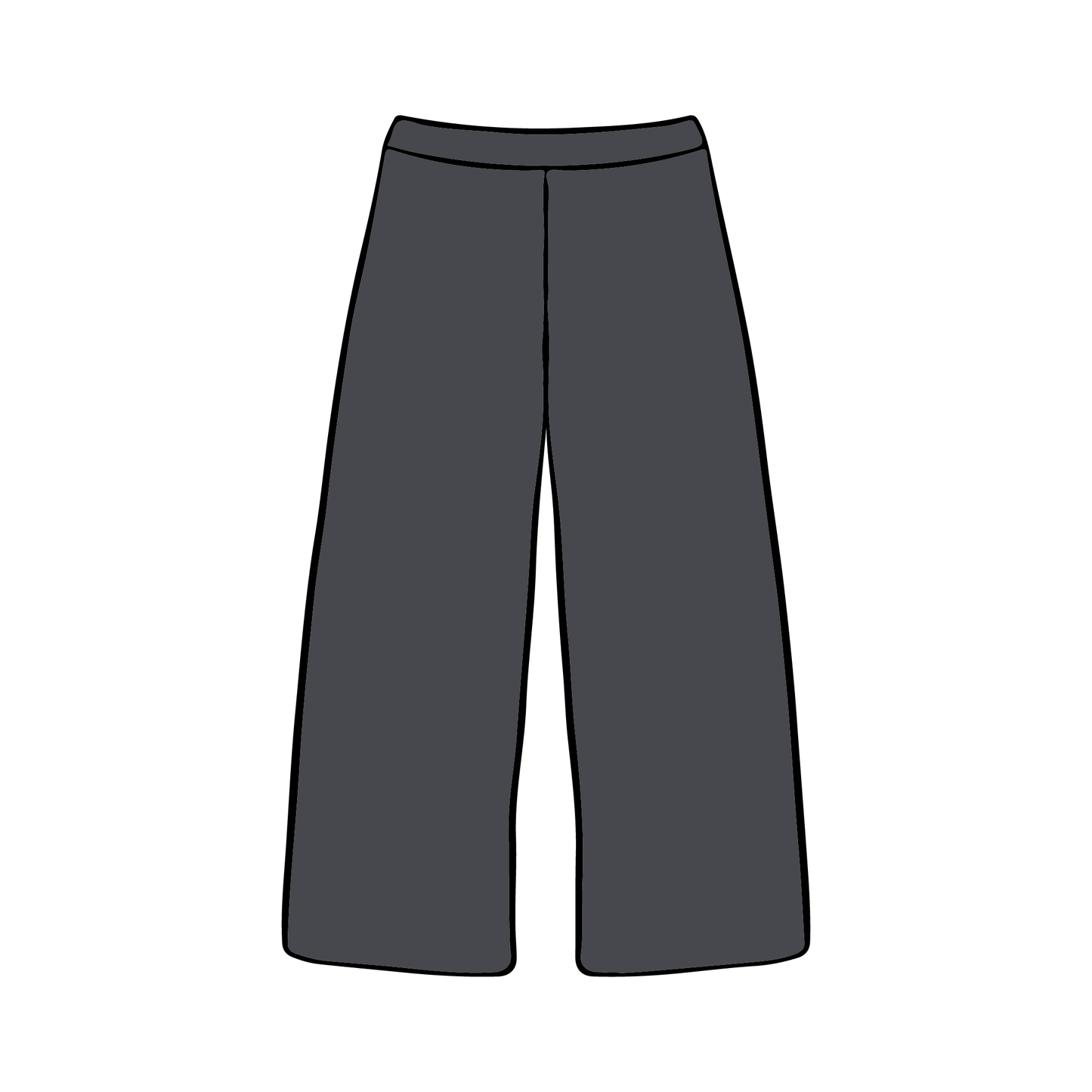 West Virginia University x Sigma Kappa 'Spring Set' Wide-leg Sweatpants
